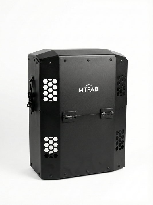 20L Lockable Jerry Can Holder - Black